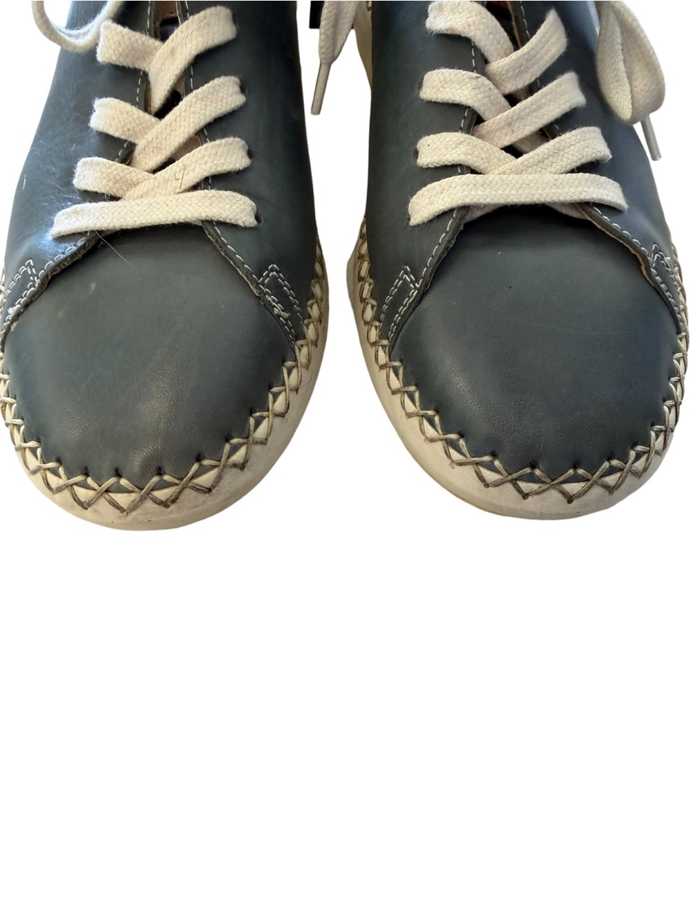 PIKOLINOS Mesina Sapphire Leather Sneakers Size 39 / Size 8-8.5 - Picture 6 of 10